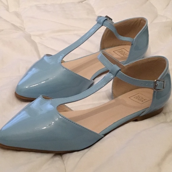 Sole Diva Shoes - Mint T-Strap Sandals (Now Available to Public!)